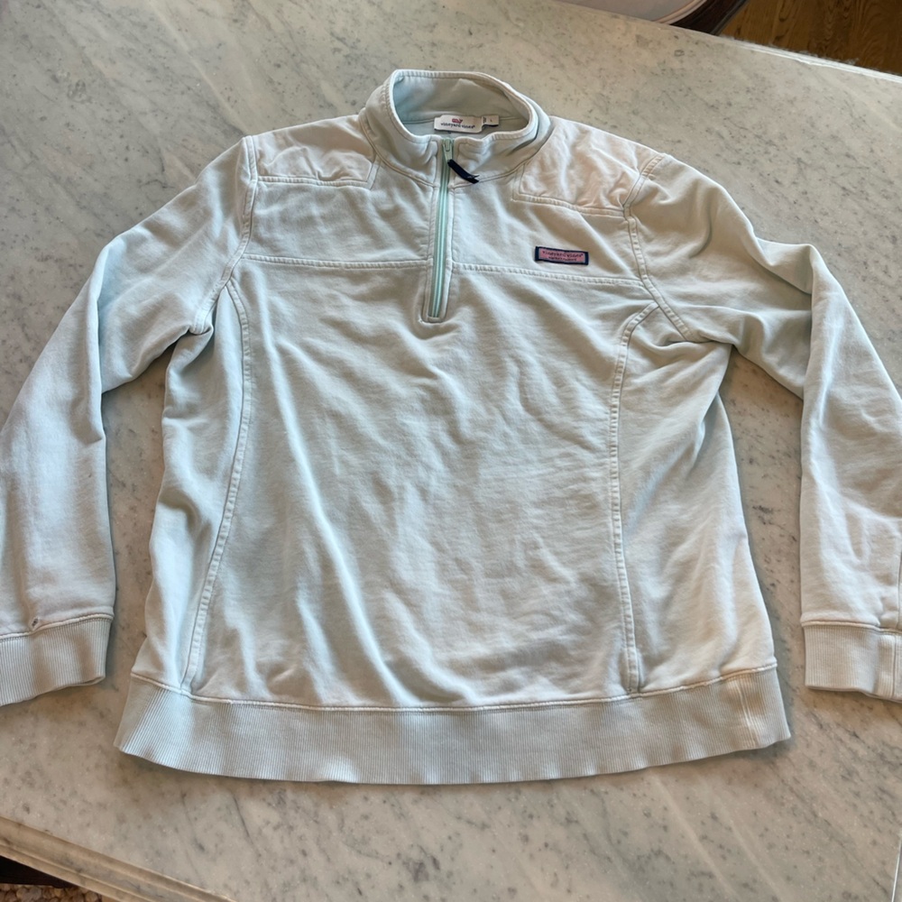 Vineyard Vines Sky Blue Quarter-Zip